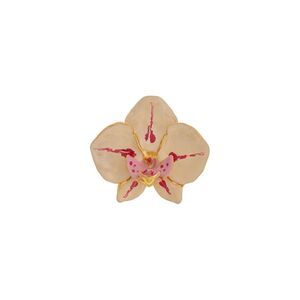 Oscar De La Renta Orchid Enamel Ring